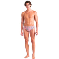 Arena - Dices Men's Brief - Pink/Multi