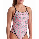 Arena - Dices Super Fly Back Ladies Swimsuit - Pink/Multi