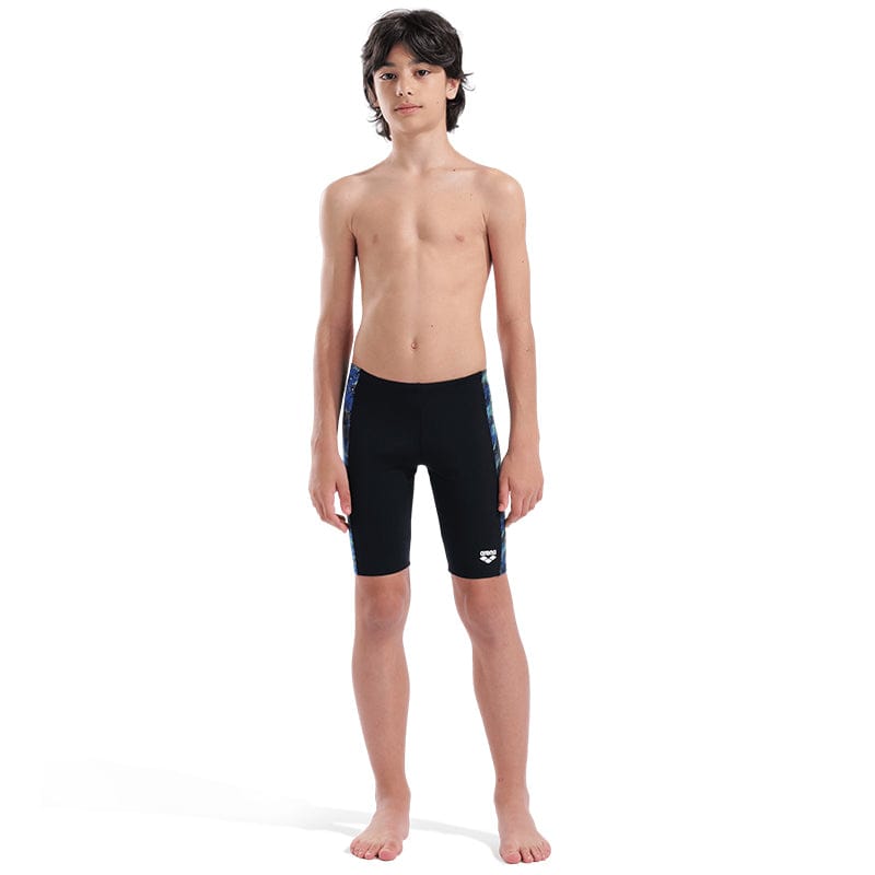 Arena - Draft Boy's Jammer - Black/Blue Multi