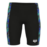 Arena - Draft Boy's Jammer - Black/Blue Multi