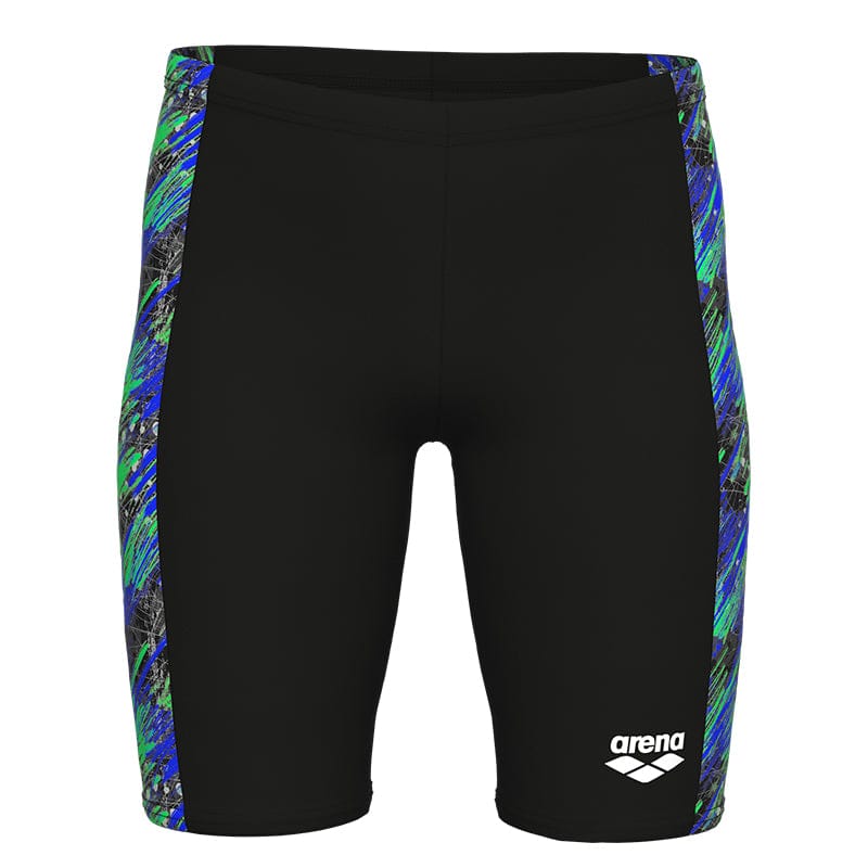 Arena - Draft Boy's Jammer - Black/Blue Multi