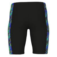 Arena - Draft Boy's Jammer - Black/Blue Multi
