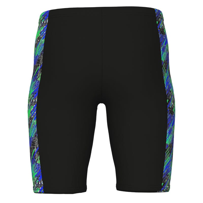 Arena - Draft Boy's Jammer - Black/Blue Multi