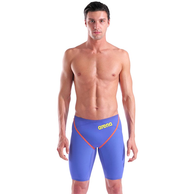 Arena - Eclipse Glare Limited Edition Men's Powerskin Carbon Glide Jammer – Dusk/Coral