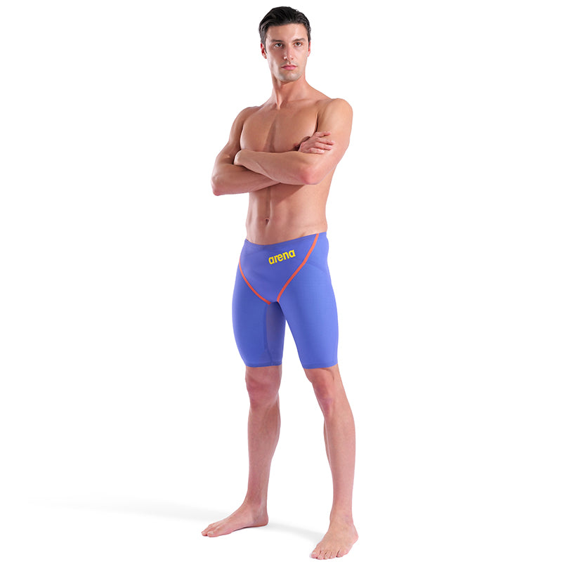 Arena - Eclipse Glare Limited Edition Men's Powerskin Carbon Glide Jammer – Dusk/Coral