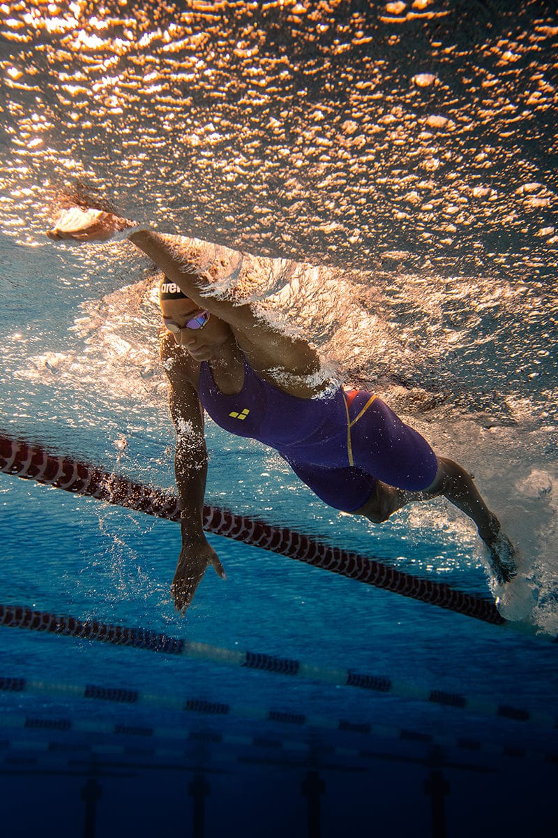 Arena - Eclipse Glare Limited Edition Powerskin Primo Women's Open-Back – Dusk/Coral