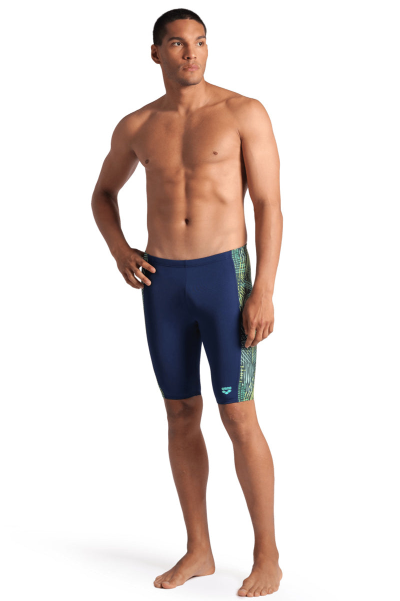 Arena - Energy Swim Men's Jammer - Navy/Multi