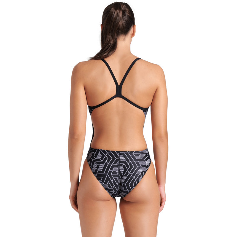 Arena - Escape Challenge Back Ladies Swimsuit - Black/Team