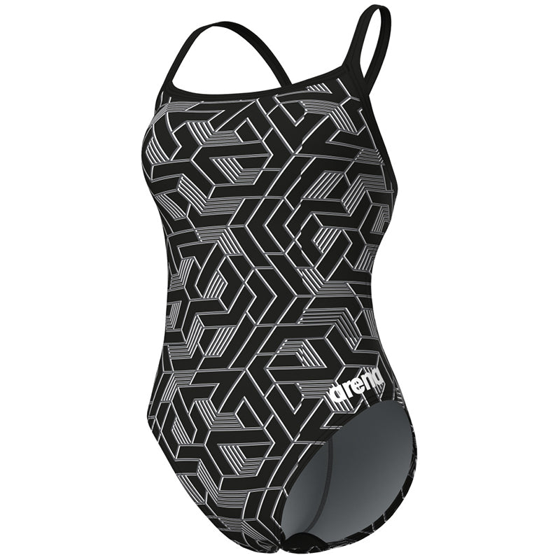 Arena - Escape Challenge Back Ladies Swimsuit - Black/Team