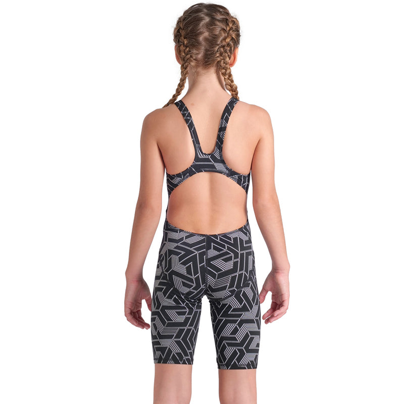 Arena - Escape Printed Full Body Girls Swimsuit - Black/Multi