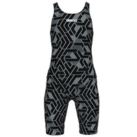 Arena - Escape Printed Full Body Girls Swimsuit - Black/Multi