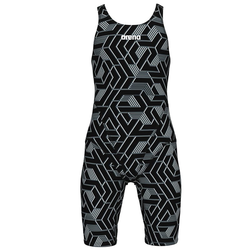 Arena - Escape Printed Full Body Girls Swimsuit - Black/Multi