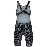 Arena - Escape Printed Full Body Girls Swimsuit - Black/Multi