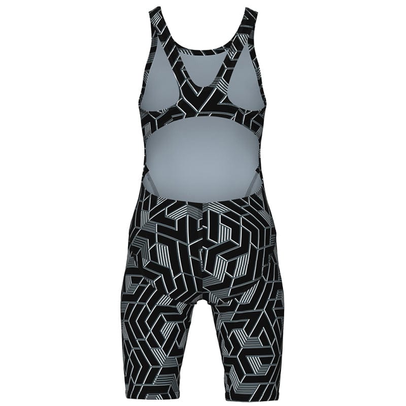 Arena - Escape Printed Full Body Girls Swimsuit - Black/Multi