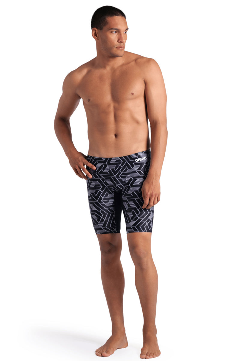 Arena - Escape Swim Men's Jammer - Black/Team