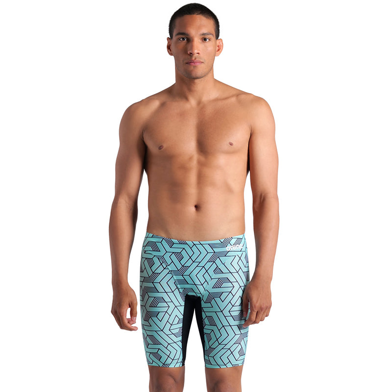 Arena - Escape Swim Men's Jammer - Black/Water