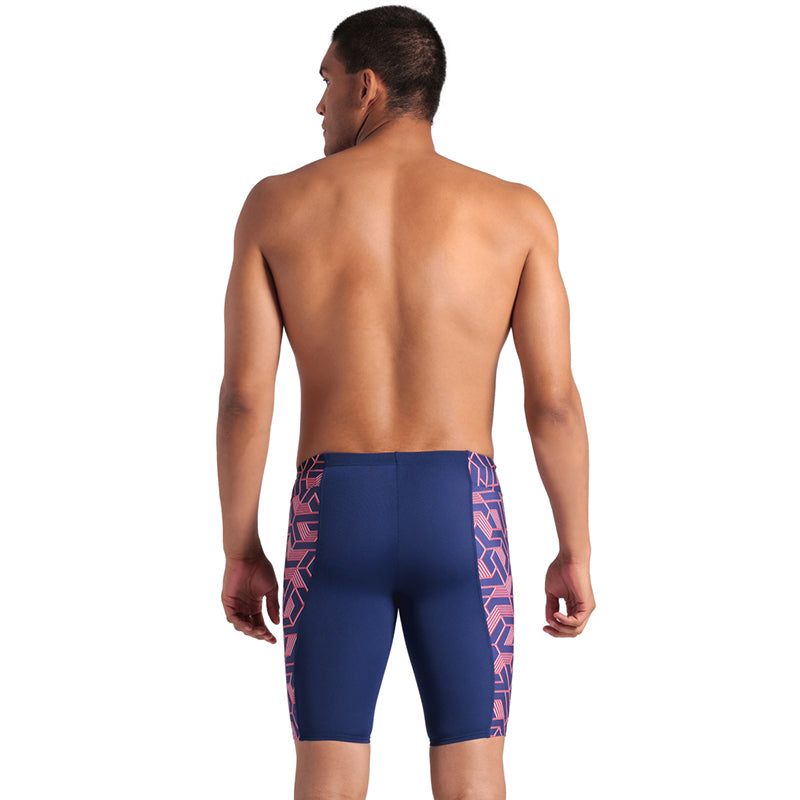 Arena - Escape Swim Men's Jammer - Navy/Team Red