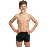 Arena - Espiral Junior Shorts - Black/Green