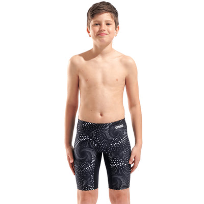 Arena - Fireflow Boy's Jammer - Black/Team Black