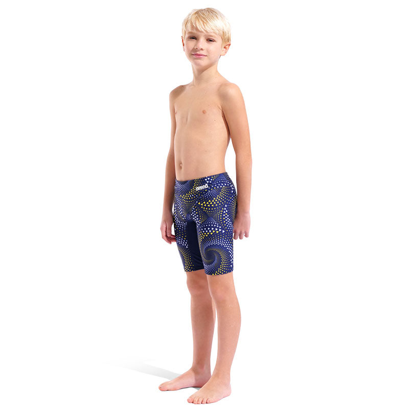 Arena - Fireflow Boy's Jammer - Navy/Team Yellow