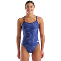Arena - Fireflow Challenge Back Ladies Swimsuit - Navy/Team Navy