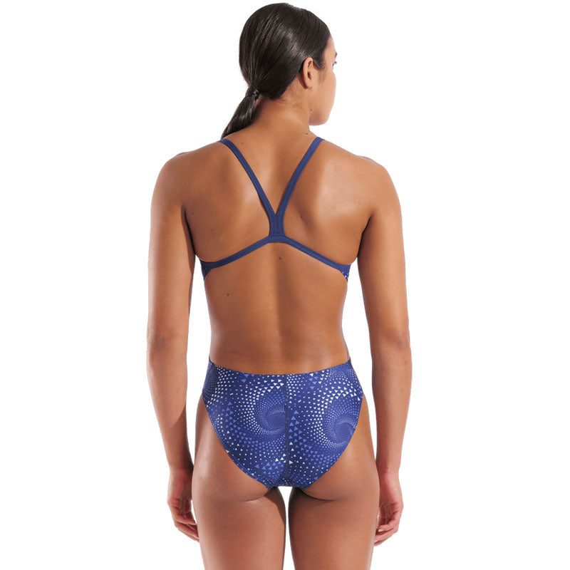 Arena - Fireflow Challenge Back Ladies Swimsuit - Navy/Team Navy