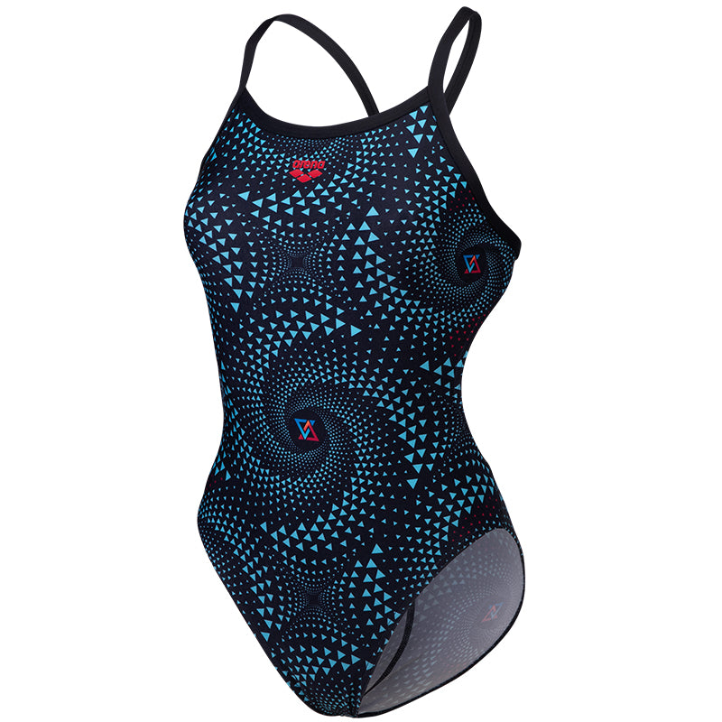 Arena - Fireflow Performance Women's Challenge Back Swimsuit - Black/Multi