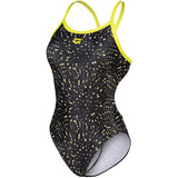 Arena - Fireworks Challenge Back Ladies Swimsuit - Green/Black/Multi