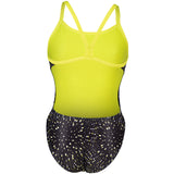 Arena - Fireworks Challenge Back Ladies Swimsuit - Green/Black/Multi