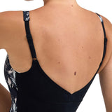 Arena - Francy Wing Back Ladies Bodylift Swimsuit - Black/Multi