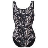 Arena - Francy Wing Back Ladies Bodylift Swimsuit - Black/Multi