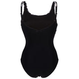 Arena - Francy Wing Back Ladies Bodylift Swimsuit - Black/Multi