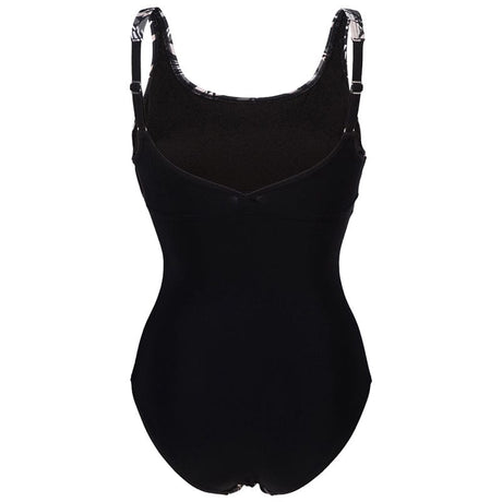 Arena - Francy Wing Back Ladies Bodylift Swimsuit - Black/Multi