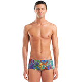 Arena - Garden Low Waist Men's Swim Short - Black/Multi