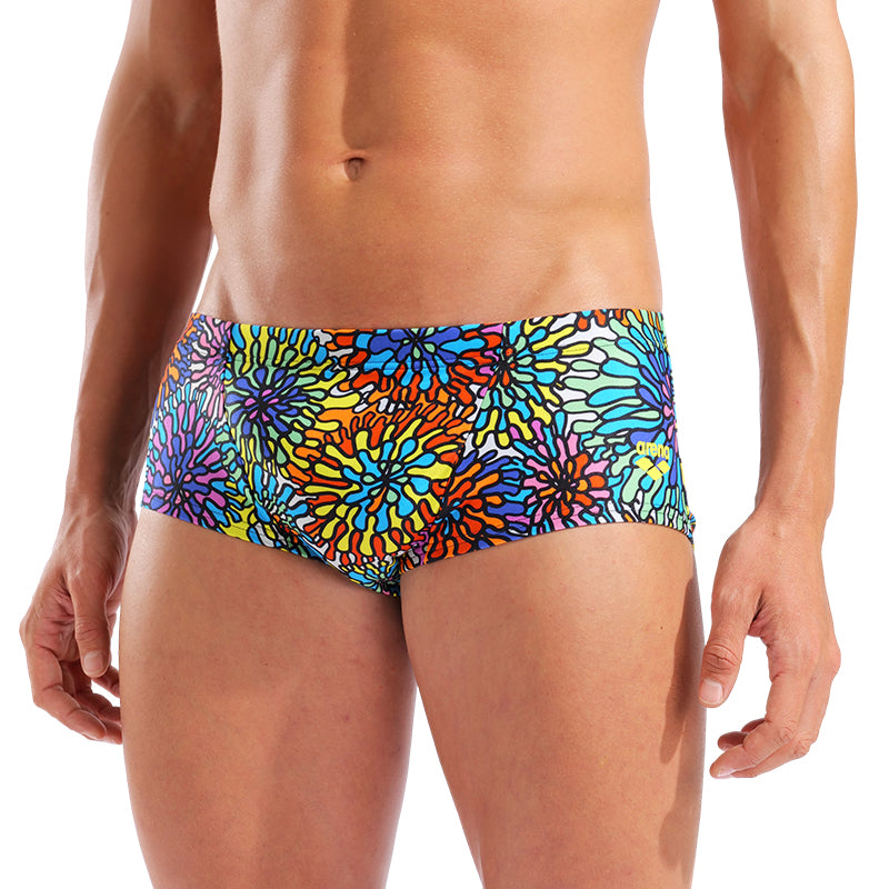 Arena - Garden Low Waist Men's Swim Short - Black/Multi