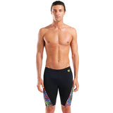 Arena - Garden Men's Swim Training Jammer - Black/Black-Multi