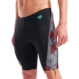 Arena - Geometry Men's Jammer - Black/Multi