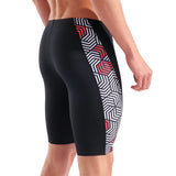 Arena - Geometry Men's Jammer - Black/Multi