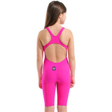 Arena - Girls Limited Edition Powerskin Impulso Open Back – Shocking Pink/Water