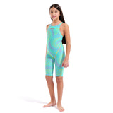Arena - Girls Powerskin ST Next Ltd. Edition Fireflow Open Back – Seaglass