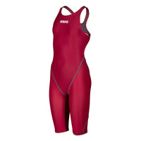 Arena - Girls’ Powerskin ST Next Open Back - Deep Red