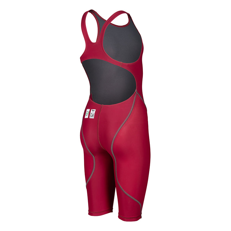Arena - Girls’ Powerskin ST Next Open Back - Deep Red