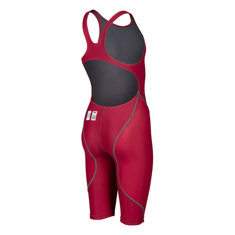 Arena - Girls’ Powerskin ST Next Open Back - Deep Red