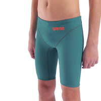 Arena - Jade Aura Limited Edition Boys Powerskin Impulso Jammers – Biscay Bay/Cherry