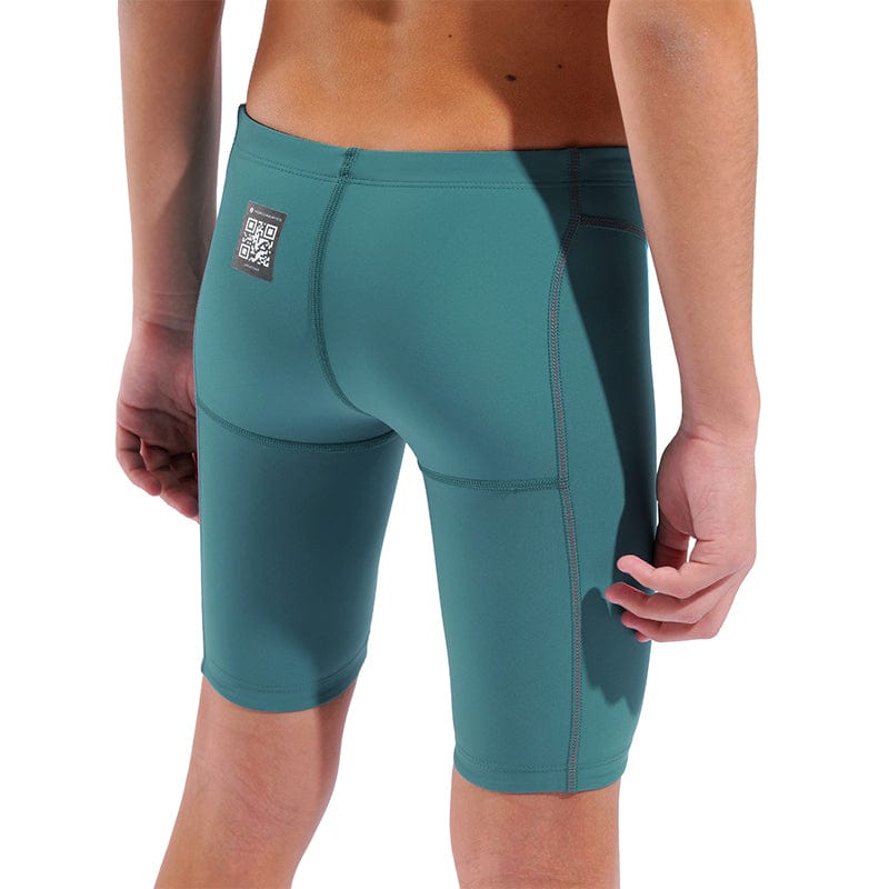 Arena - Jade Aura Limited Edition Boys Powerskin Impulso Jammers – Biscay Bay/Cherry