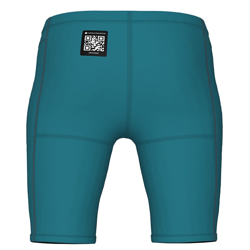 Arena - Jade Aura Limited Edition Boys Powerskin Impulso Jammers – Biscay Bay/Cherry