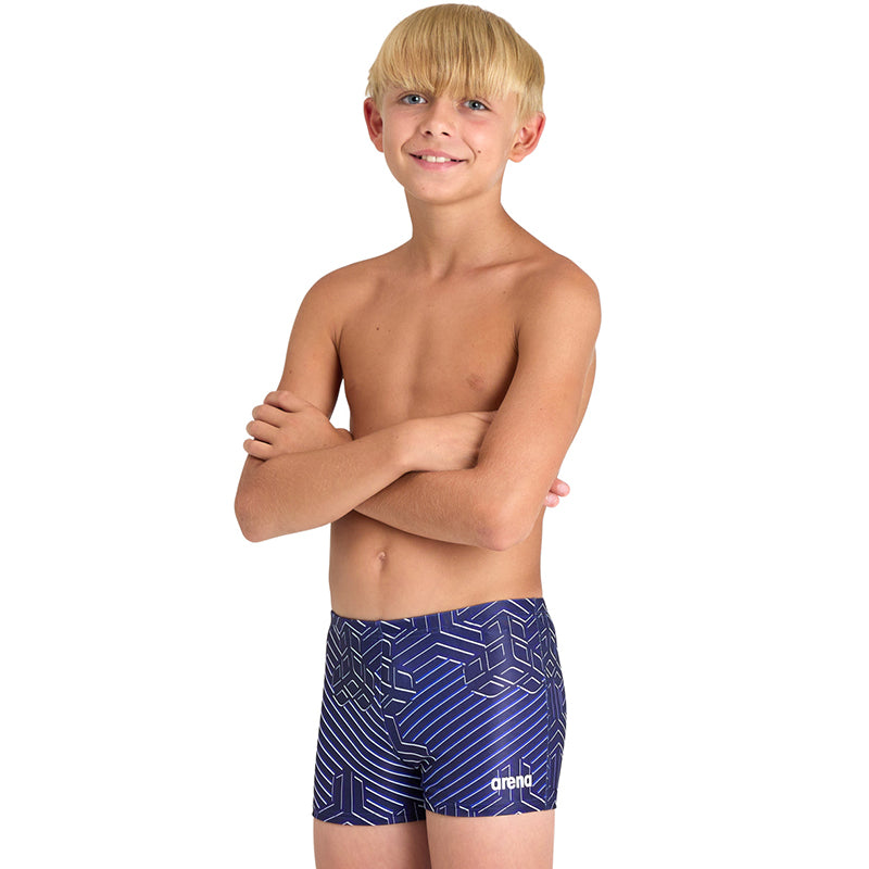 Arena - Kikko Pro Boys Swim Short - Navy/Multi