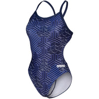 Arena - Kikko Pro Challenge Back Ladies Swimsuit - Navy/Multi