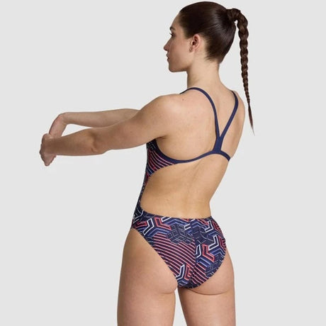 Arena - Kikko Pro Challenge Back Ladies Swimsuit - Navy-Team