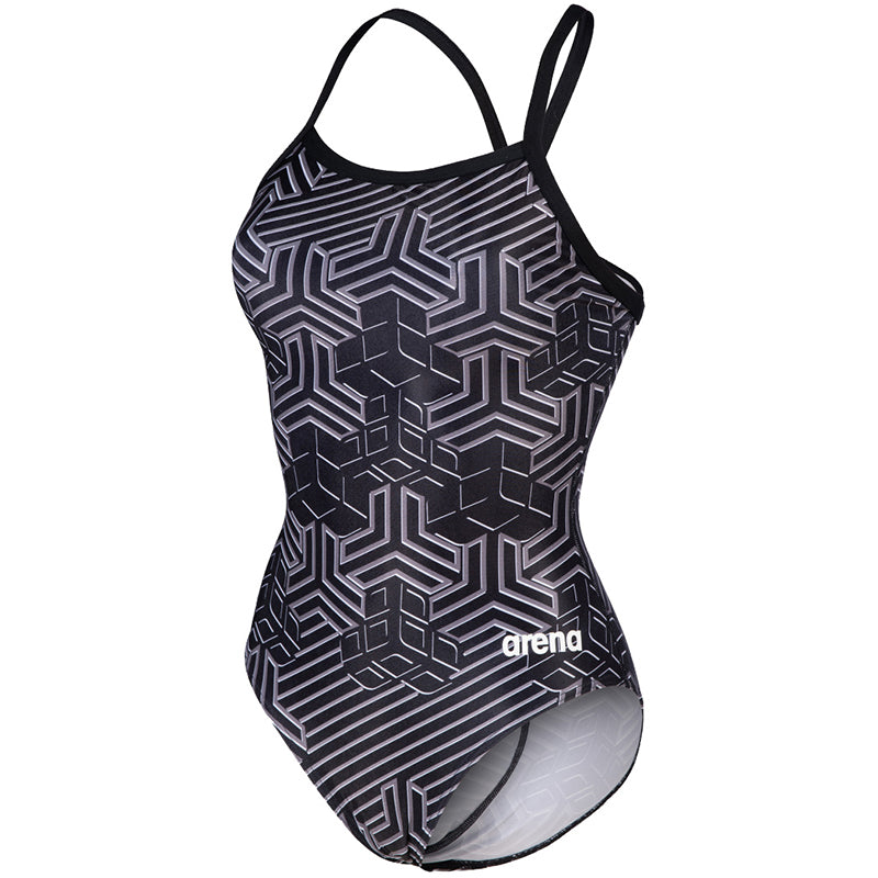Arena - Kikko Pro Lightdrop Back Ladies Swimsuit - Black/Multi